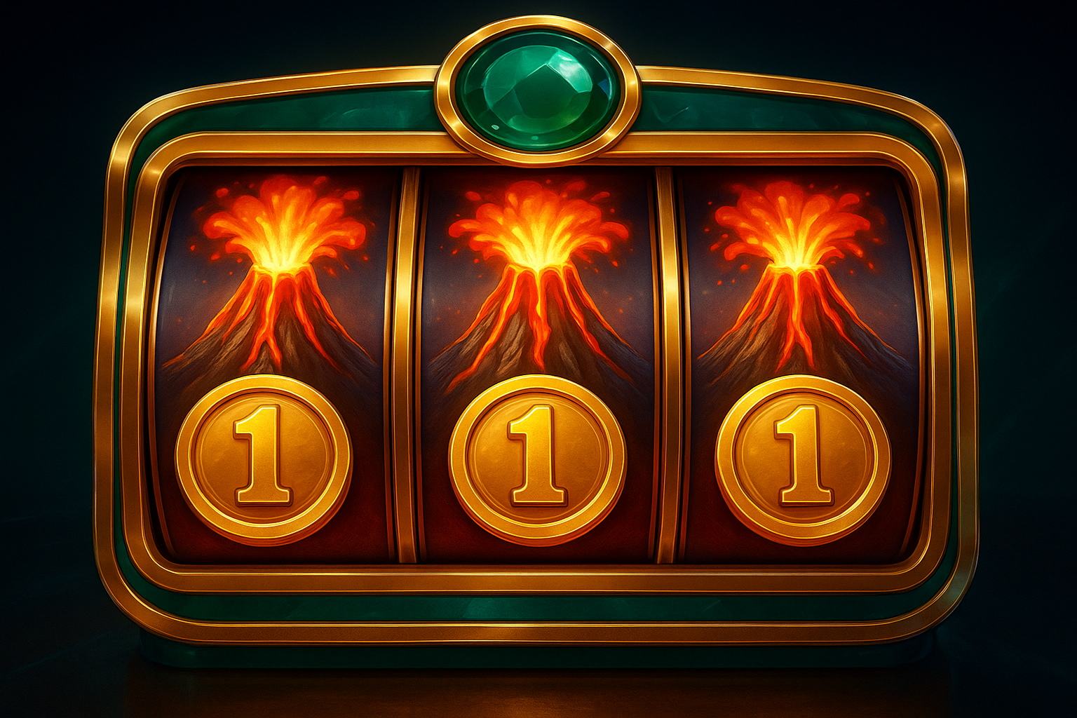 3 Coin Volcanoes